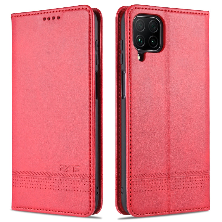 Custodia portafoglio in pelle con slot carte per Galaxy A12