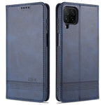 Custodia portafoglio in pelle con slot carte per Galaxy A12