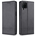 Custodia portafoglio in pelle con slot carte per Galaxy A12