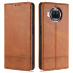 Custodia portafoglio in pelle con slot carte per Galaxy A12