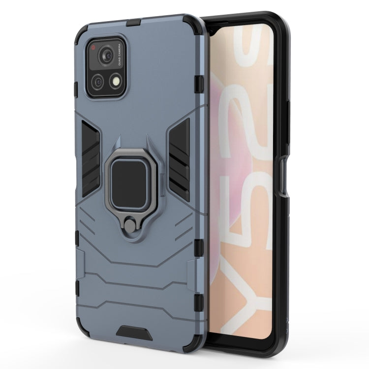 Custodia protettiva antiurto per PC + TPU con supporto per anello magnetico, For vivo Y52s 5G, For Xiaomi Mi 11, For Samsung Galaxy A02s(EU Edition)