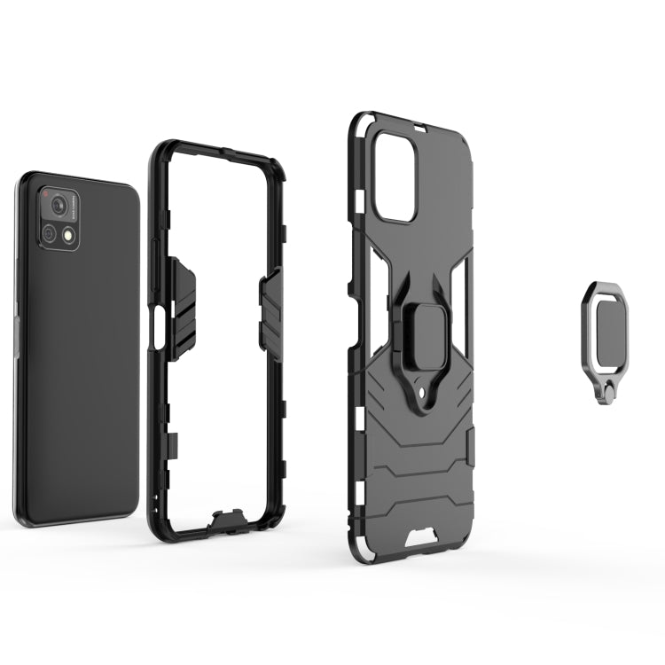 Custodia protettiva antiurto per PC + TPU con supporto per anello magnetico, For vivo Y52s 5G, For Xiaomi Mi 11, For Samsung Galaxy A02s(EU Edition)