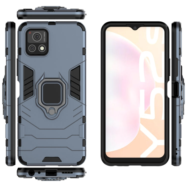 Custodia protettiva antiurto per PC + TPU con supporto per anello magnetico, For vivo Y52s 5G, For Xiaomi Mi 11, For Samsung Galaxy A02s(EU Edition)