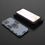 Custodia protettiva antiurto per PC + TPU con supporto per anello magnetico, For vivo Y52s 5G, For Xiaomi Mi 11, For Samsung Galaxy A02s(EU Edition)