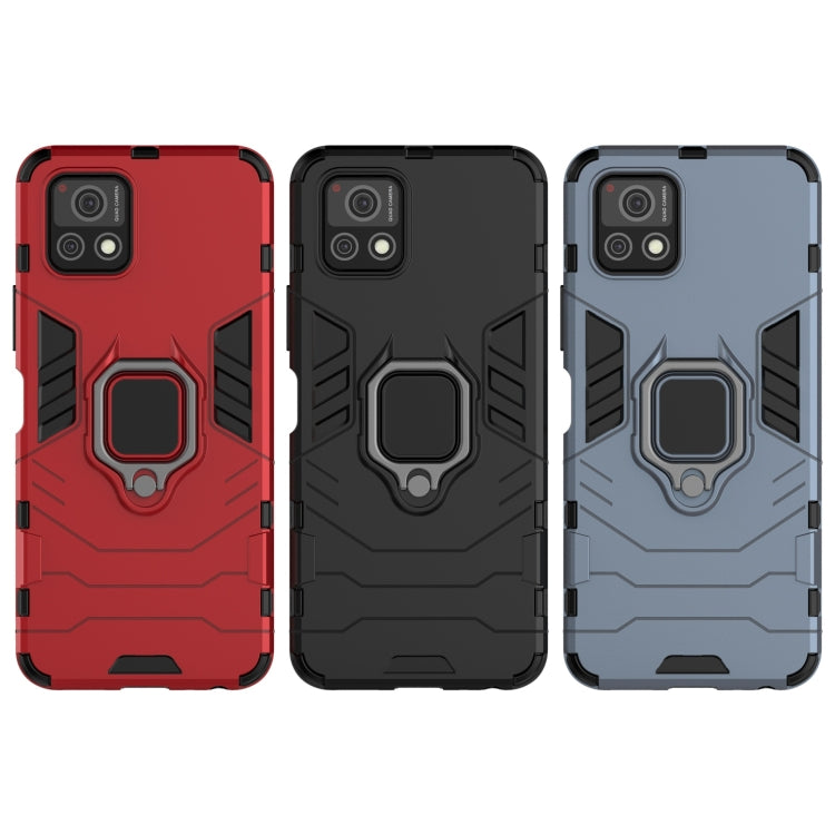 Custodia protettiva antiurto per PC + TPU con supporto per anello magnetico, For vivo Y52s 5G, For Xiaomi Mi 11, For Samsung Galaxy A02s(EU Edition)