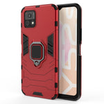 Custodia protettiva antiurto per PC + TPU con supporto per anello magnetico, For vivo Y52s 5G, For Xiaomi Mi 11, For Samsung Galaxy A02s(EU Edition)