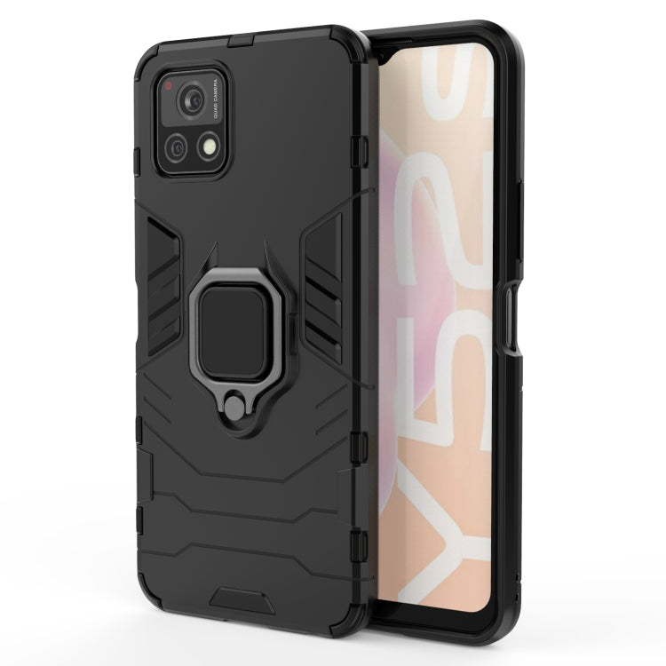 Custodia protettiva antiurto per PC + TPU con supporto per anello magnetico, For vivo Y52s 5G, For Xiaomi Mi 11, For Samsung Galaxy A02s(EU Edition)