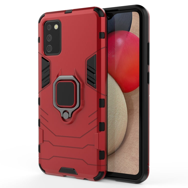 Custodia protettiva antiurto per PC + TPU con supporto per anello magnetico, For vivo Y52s 5G, For Xiaomi Mi 11, For Samsung Galaxy A02s(EU Edition)