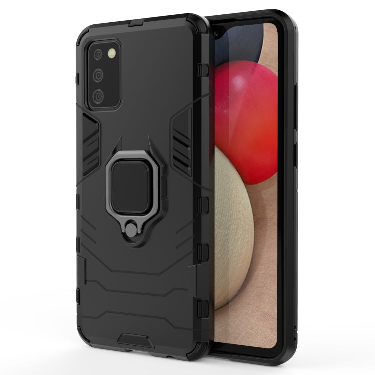 Custodia protettiva antiurto per PC + TPU con supporto per anello magnetico, For vivo Y52s 5G, For Xiaomi Mi 11, For Samsung Galaxy A02s(EU Edition)