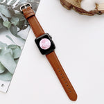 Cinturini di ricambio con fibbia a carattere D per Apple Watch serie 6 e SE e 5 e 4 44 mm / 3 e 2 e 1 42 mm