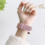 Cinturini di ricambio con fibbia a carattere D per Apple Watch serie 6 e SE e 5 e 4 44 mm / 3 e 2 e 1 42 mm