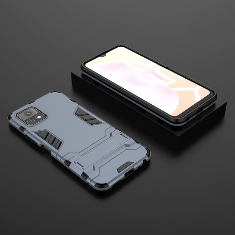 Custodia TPU antiurto con supporto per Vivo Y52s