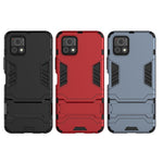 Custodia TPU antiurto con supporto per Vivo Y52s