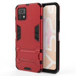 Custodia TPU antiurto con supporto per Vivo Y52s