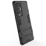 Custodia protettiva antiurto per PC + TPU con supporto, For OPPO Reno5 Pro+, For Vivo Y51(2020 India), For Samsung Galaxy A52 5G