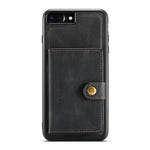 Custodia portafoglio magnetica con slot carte per iPhone
