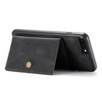 Custodia portafoglio magnetica con slot carte per iPhone