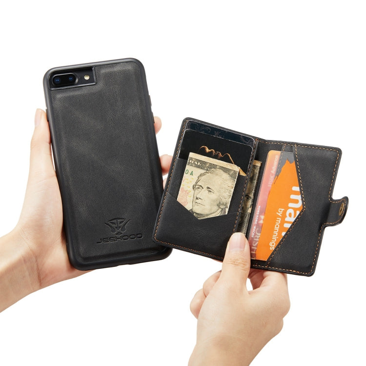 Custodia portafoglio magnetica con slot carte per iPhone