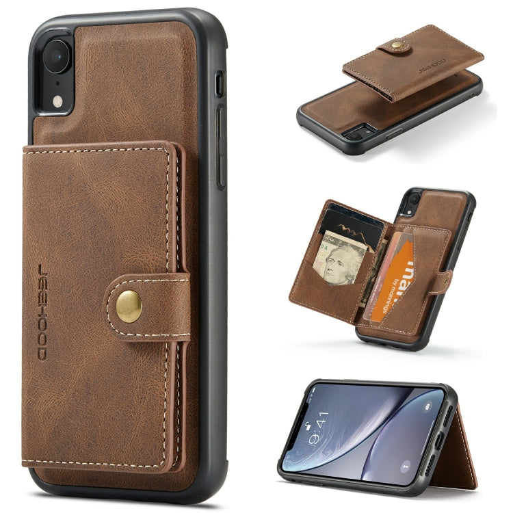 Custodia portafoglio magnetica con slot carte per iPhone