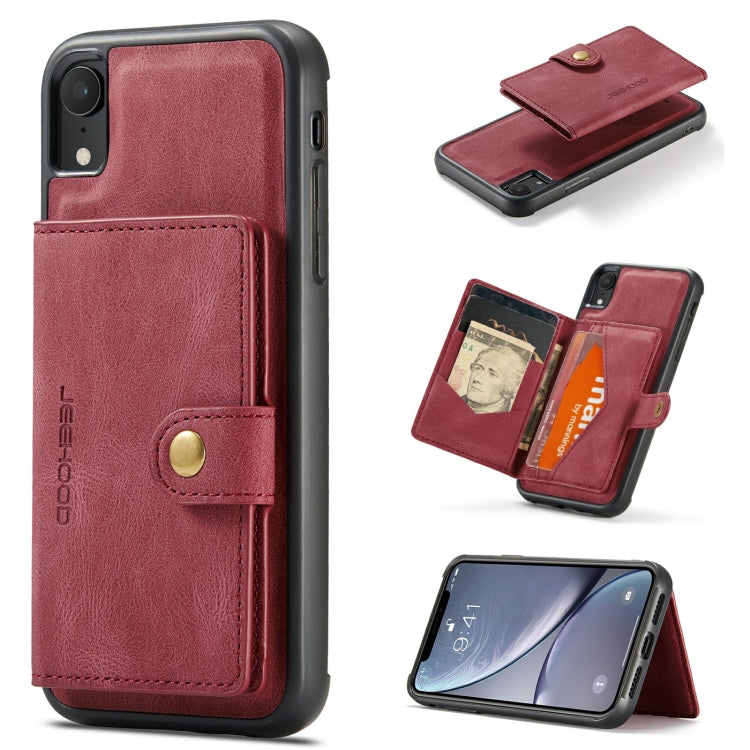 Custodia portafoglio magnetica con slot carte per iPhone