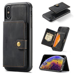 Custodia portafoglio magnetica per iPhone XS Max e 11
