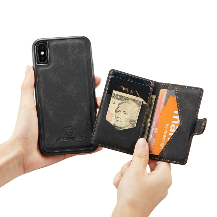 Custodia portafoglio magnetica per iPhone XS Max e 11