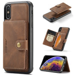 Custodia portafoglio magnetica per iPhone XS Max e 11