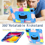 Custodia in silicone con rotazione 360° per iPad Air 2022