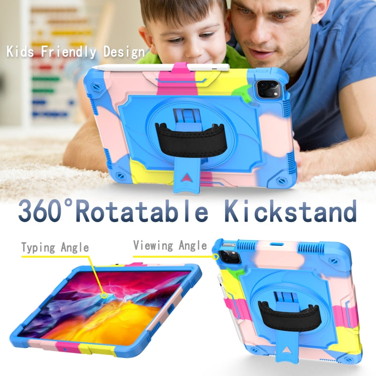 Custodia in silicone con rotazione 360° per iPad Air 2022