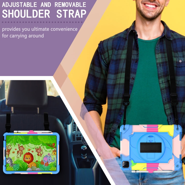 Custodia in silicone con rotazione 360° per iPad Air 2022