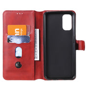 Classic Calf Texture PU + TPU Custodia in pelle a ribalta orizzontale, con supporto, slot per carte e portafoglio, For OPPO Realme 7 5G / Realme V5
