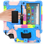 Custodia silicone rotante 360° per Samsung Galaxy Tab A 8.0 2019