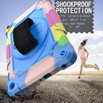 Custodia silicone rotante 360° per Samsung Galaxy Tab A 8.0 2019
