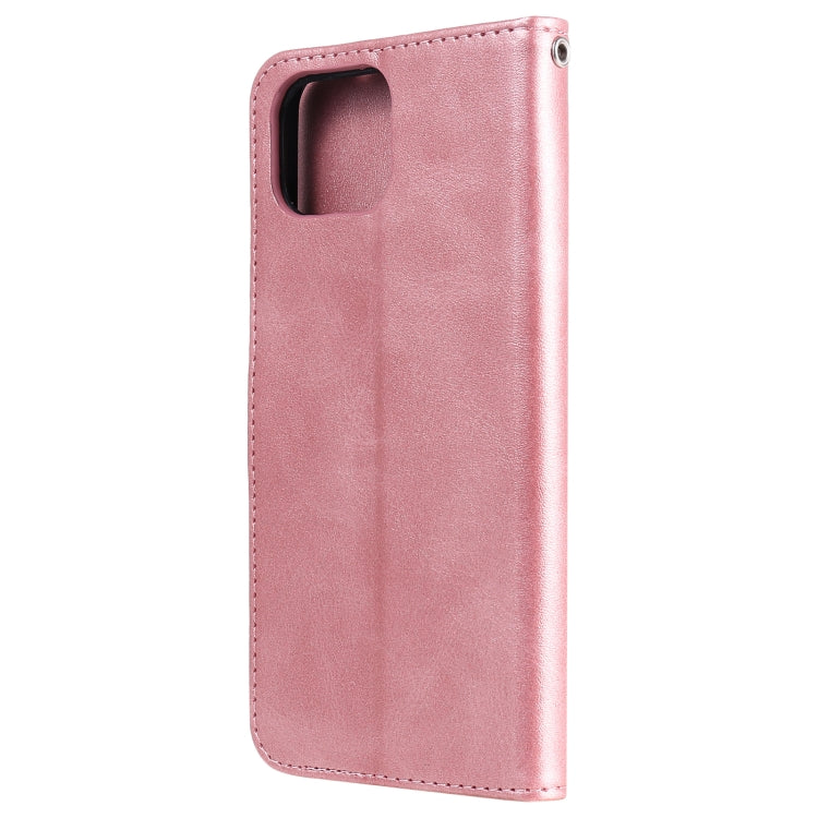 Custodia portafoglio in pelle con zip per smartphone compatibili