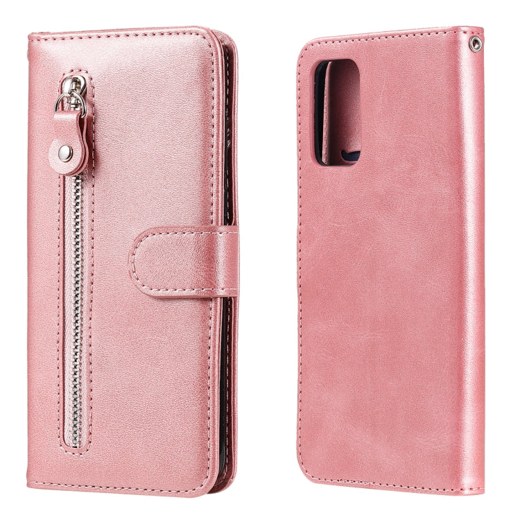 Custodia portafoglio in pelle con zip per Redmi Note 9 e Poco M3