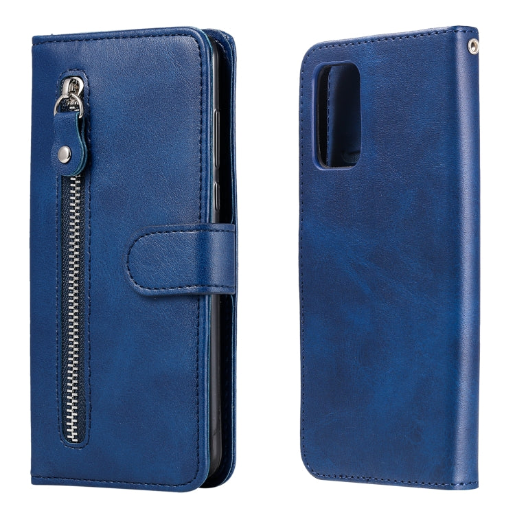 Custodia portafoglio in pelle con zip per Redmi Note 9 e Poco M3
