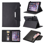 Custodia in pelle per iPad 10,2 pollici con slot carte