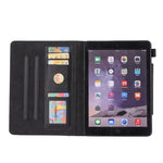Custodia in pelle per iPad 10,2 pollici con slot carte