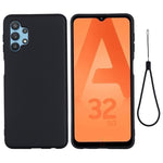 Custodia in silicone liquido per Samsung Galaxy A32 5G