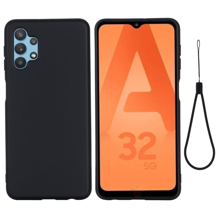 Custodia in silicone liquido per Samsung Galaxy A32 5G