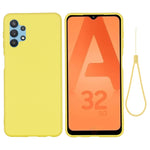 Custodia in silicone liquido per Samsung Galaxy A32 5G