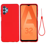 Custodia in silicone liquido per Samsung Galaxy A32 5G