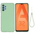 Custodia in silicone liquido per Samsung Galaxy A32 5G