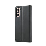 Custodia portafoglio TPU e pelle per Samsung Galaxy S21 5G
