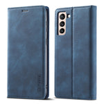 Custodia portafoglio TPU e pelle per Samsung Galaxy S21 5G