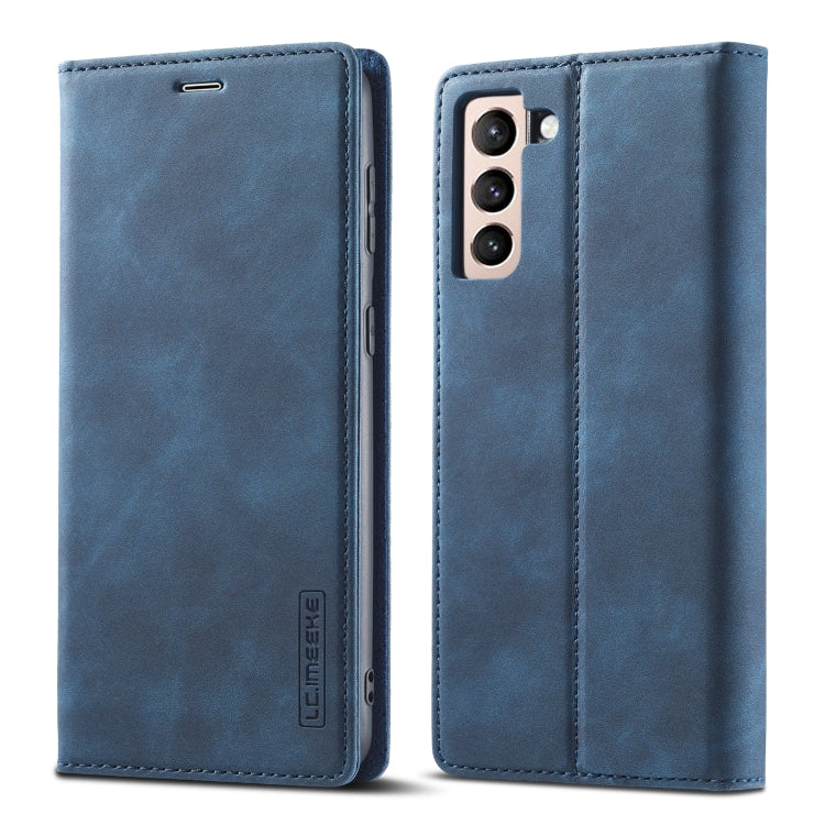 Custodia portafoglio TPU e pelle per Samsung Galaxy S21 5G