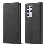 Custodia portafoglio TPU e pelle per Samsung Galaxy S21 5G