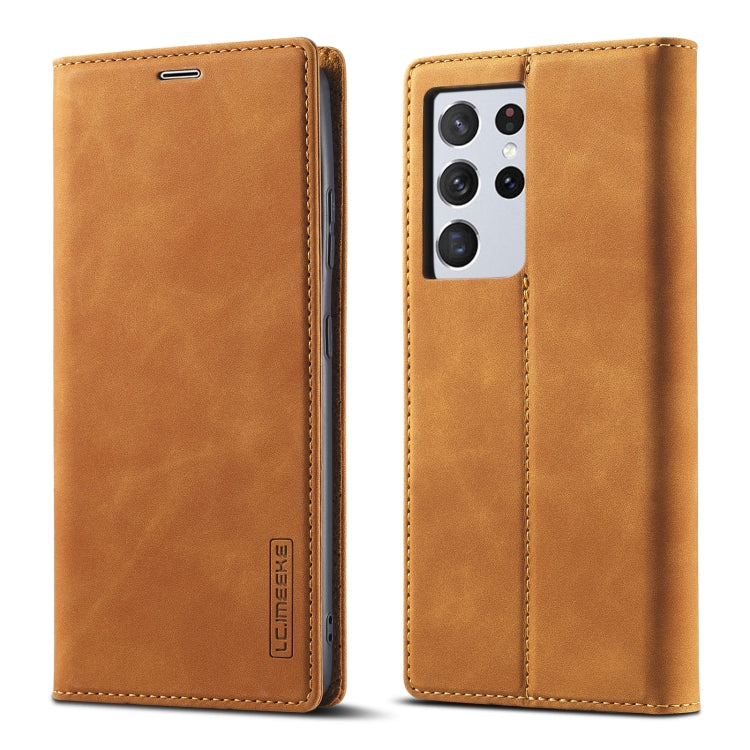 Custodia portafoglio TPU e pelle per Samsung Galaxy S21 5G