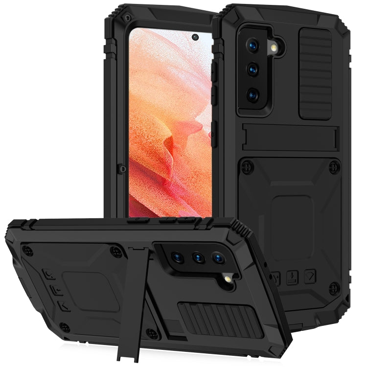Custodia metallo e silicone per Samsung Galaxy S21 Ultra 5G