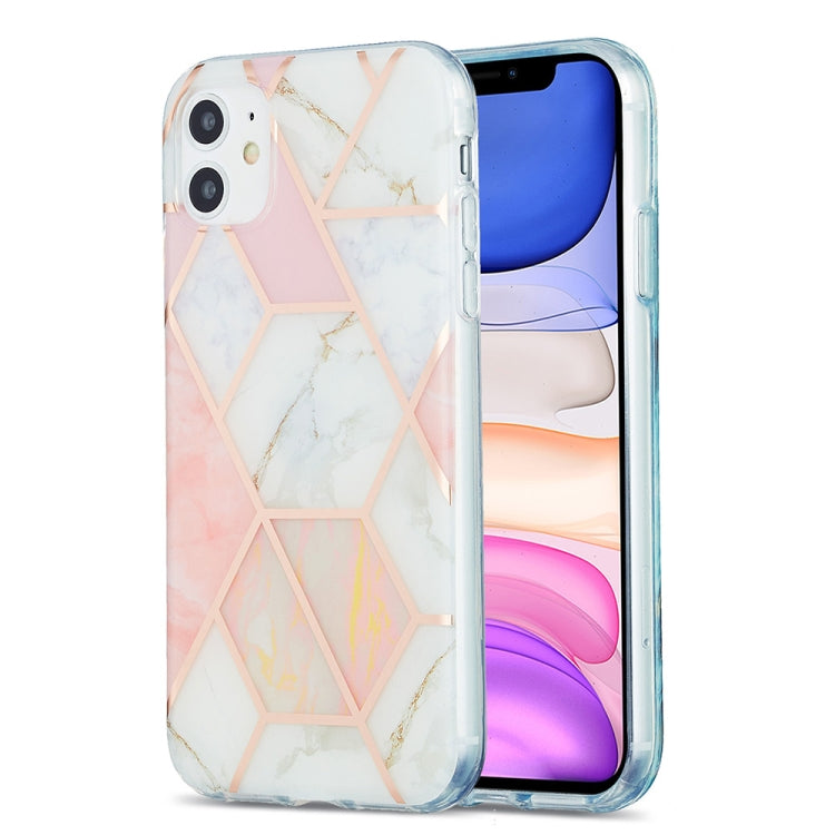 Custodia protettiva in TPU con motivo marmo per iPhone 11